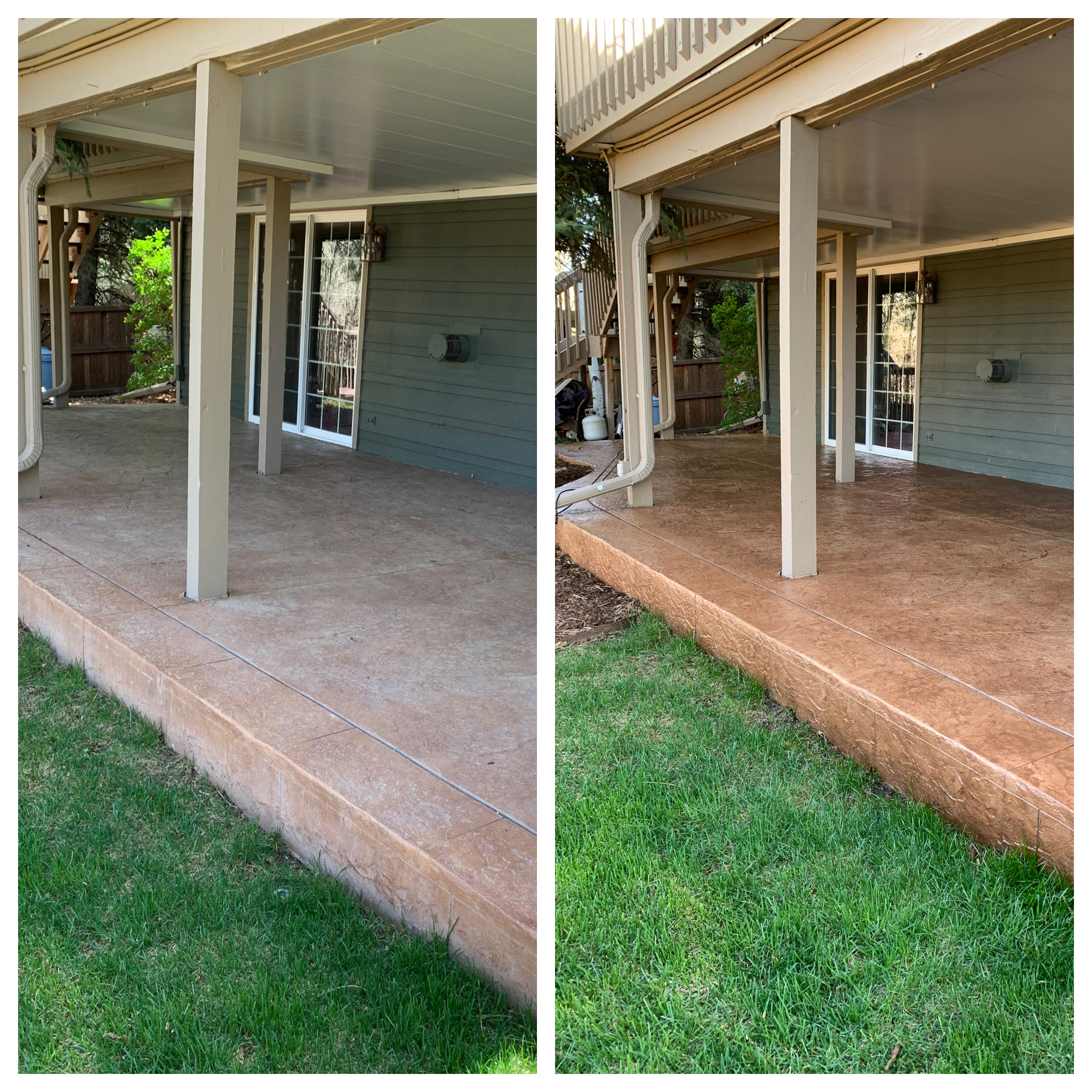 Stamped Concrete Sealing